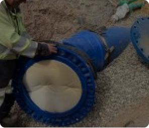 Water mains swabbing - swab start point